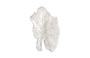 Flower Wall Art, Medium, White, Metal
