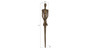 Lloyd Wall Sculpture, Resin, Bronze Finish