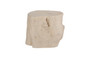 Log Stool, Roman Stone, LG