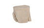 Log Stool, Roman Stone, LG