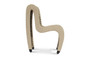 Seat Belt Dining Chair, Beige/Beige