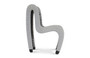 Seat Belt Dining Chair, Gray/Black