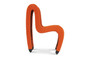 Seat Belt Dining Chair, Orange