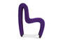 Seat Belt Dining Chair, Purple