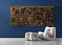 Asken Wall Art, Wood, LG