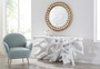 Beau Cast Root Console Table, Gel Coat White