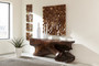 Blocks Wall Art, Chamcha Wood, Natural, LG