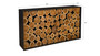 Boscage Console Table, Iron Frame