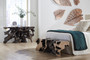 Freeform Bench, Bronze