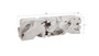 Freeform Bench, Roman Stone