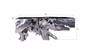 Freeform Console Table, Silver Leaf, LG