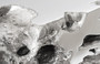 Freeform Console Table, Silver Leaf, LG