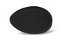 River Stone Coffee Table, Gel Coat Black, Large