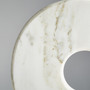 Disk On Stand | White - Large