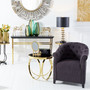 Cleopatra Mirror | Clear and Gold