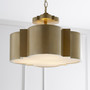 Wyatt Dual Mount 3-Light | Aged Brass - Medium