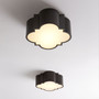 Wyatt Ceiling Mount 2-Light | Black - Large