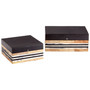 Avondale Container | Natural and Black - Small