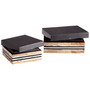 Avondale Container | Natural and Black - Small