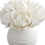 Blooming Fleur Sculpture | White
