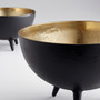 Inca Bowl | Matte Black and Gold - Medium