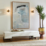 Helios Wall Mount | Black and Aged Brass