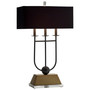 Euri Table Lamp | Black and Gold