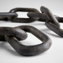 Cadena Sculpture | Black - Medium