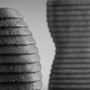 Moonstone Vase Designed by J. Kent Martin | Grey - Small