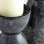Escalante Candleholder | Black - Large