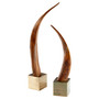 Eastern Claw Sculpture | Brown and Bronze