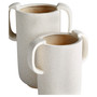 Dusty Miller Vase | White - Small