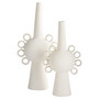 Ringlets Vase | White - Small