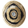 Skipping Rocks Wall Decor | Gold and Black - Large