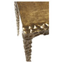 Imprint Side Table | Antique Brass
