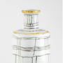 Lindus Vase | Black and White - Small