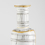 Lindus Vase | Black and White - Medium