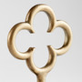 Folium Sculpture Designed by J. Kent Martin | Gold - Large