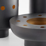 Naktis Bowl Designed by J. Kent Martin | Black and Brass
