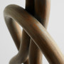 Hercules Knot Sculpture Designed by J. Kent Martin | Mahagony