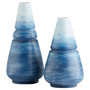 Amarna Vase Designed by J. Kent Martin | Blue Ombre - Small