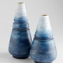 Amarna Vase Designed by J. Kent Martin | Blue Ombre - Small