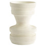 Taras Vase Designed by J. Kent Martin | White - Small