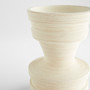 Taras Vase Designed by J. Kent Martin | White - Small