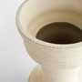Taras Vase Designed by J. Kent Martin | White - Medium