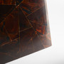 Taurus Accent Table Designed by J. Kent Martin | Brown