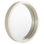 Triton Round Mirror Designed by J. Kent Martin | White - Large