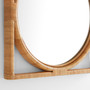 Pemba Mirror Designed by J. Kent Martin | Brown - Small