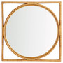 Pemba Mirror Designed by J. Kent Martin | Brown - Large