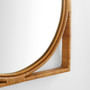 Pemba Mirror Designed by J. Kent Martin | Brown - Large